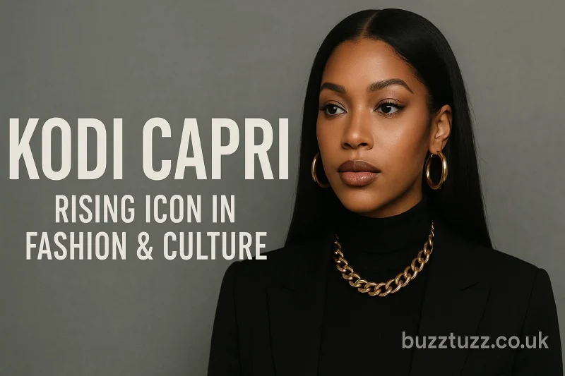 Kodi Capri: Rising Icon in Fashion & Culture